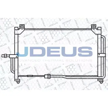 Радиатор кондиционера JDEUS 2379163 XP ZRZCX 756M04 0XQMVD