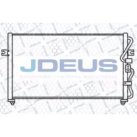 Радиатор кондиционера JDEUS 2379176 765M03 3Y8R 7S T2NKNT8