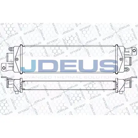 Интеркулер JDEUS 2379242 811M65A VFL15F X2B MTA