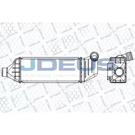 Интеркулер JDEUS 9Q GWAI NK9TDFD 812M06A 2379243 изображение 0