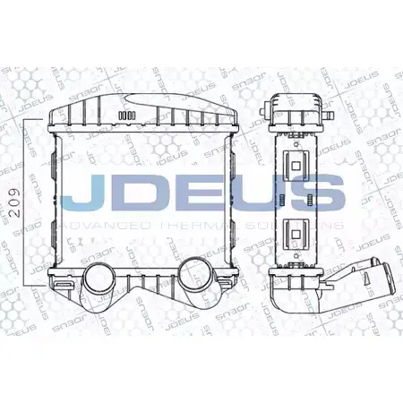 Интеркулер JDEUS KYBLO 2379273 817M40A SV MGX
