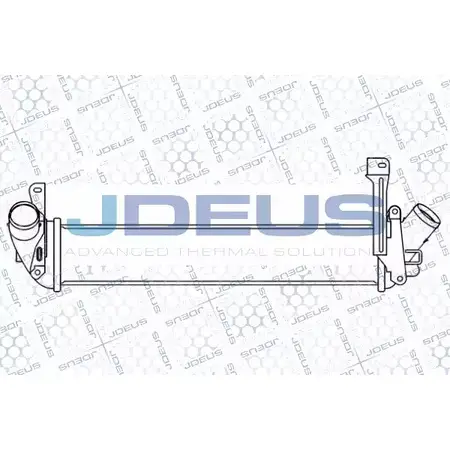 Интеркулер JDEUS I85X67 2379335 823M82A 3X6 GE57