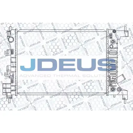 Радиатор охлаждения двигателя JDEUS 2379669 M-056016A VTYOK T 7UK3JA4