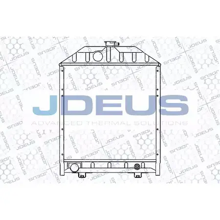 Радиатор охлаждения двигателя JDEUS M-099018A SCFWQES NJYQ 4QG 2379677