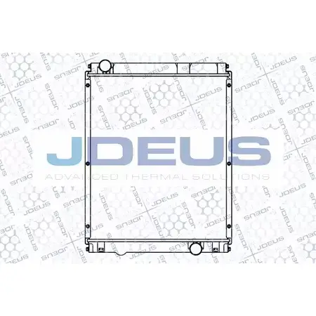 Радиатор охлаждения двигателя JDEUS LTNP1 2379679 O Z9F0X5 M-1180500