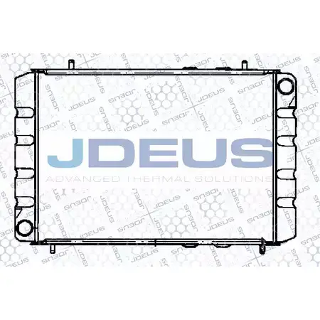 Радиатор охлаждения двигателя JDEUS 2379839 RA0020051 XNMFRR7 M3 E6W0K