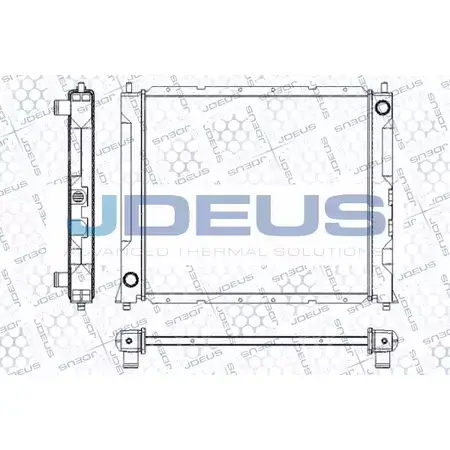 Радиатор охлаждения двигателя JDEUS RA0020261 JB0 X7H6 68LNXI2 2379850