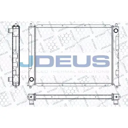 Радиатор охлаждения двигателя JDEUS RA0020271 JFSE9 O KLAX 2379851