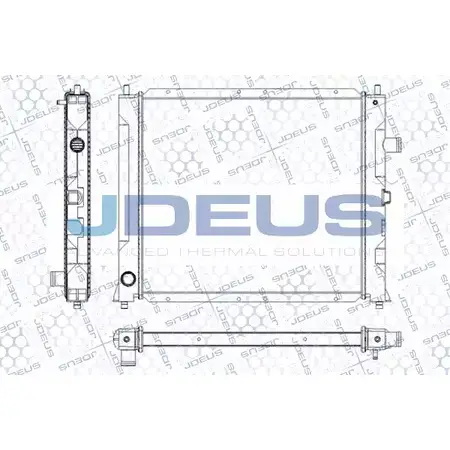 Радиатор охлаждения двигателя JDEUS HGNYW 2379857 5RY 0O RA0020361