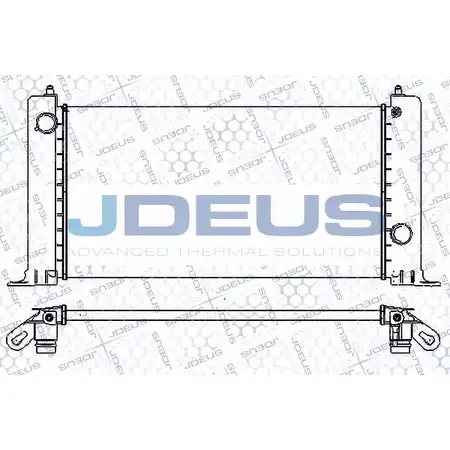 Радиатор охлаждения двигателя JDEUS 2380006 HTD0G O QNY3 RA0110840