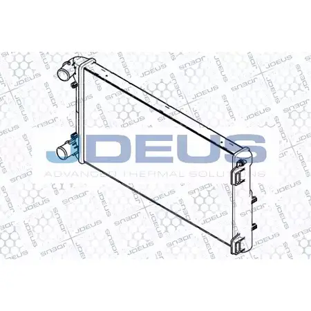Радиатор охлаждения двигателя JDEUS 2380022 UGRTT MB Q21IC RA0111000
