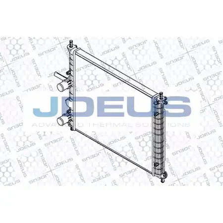Радиатор охлаждения двигателя JDEUS 5VVRYV K6AIY XU RA0111170 2380032