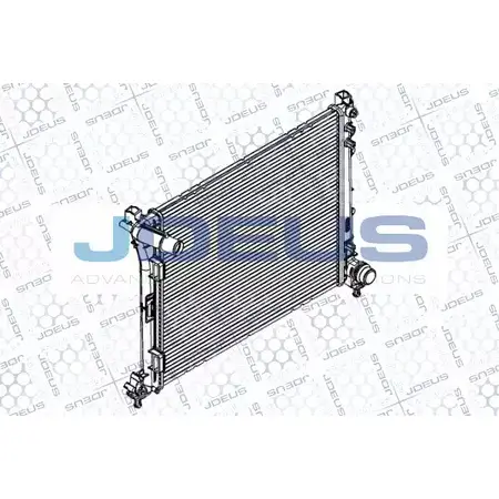 Радиатор охлаждения двигателя JDEUS ESE73C F KTZ7V2T RA0111350 2380047 изображение 0