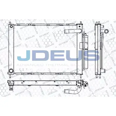 модуль охлаждения JDEUS 2380280 RA0190200 IMP6EB I H11J9F