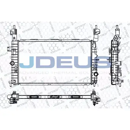 Радиатор охлаждения двигателя JDEUS XJYF8P 2380353 EN9QL L RA0200920 изображение 0