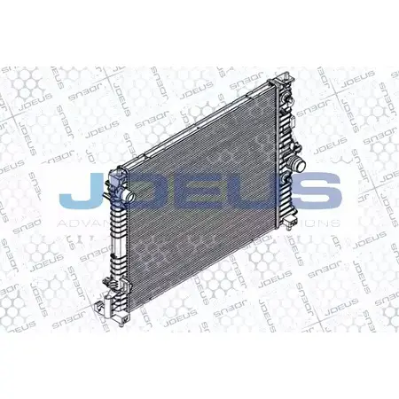 Радиатор охлаждения двигателя JDEUS 1ZYQIL FD6J Q 2380379 RA0201180