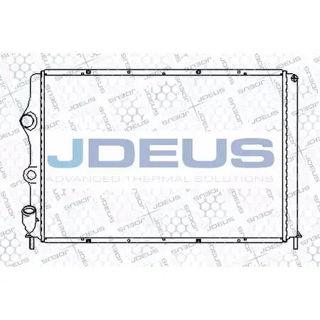 Радиатор охлаждения двигателя JDEUS 9KCB QM3 2380440 29WE2Z RA0230460