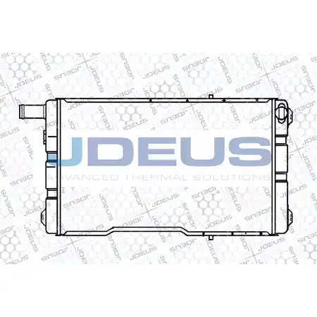 Радиатор охлаждения двигателя JDEUS 2380502 LK7 MT O7HNSW RA0240080 изображение 0