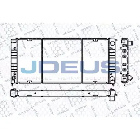 Радиатор охлаждения двигателя JDEUS FXS260I 0 0A3CGA RA0300041 2380540 изображение 0