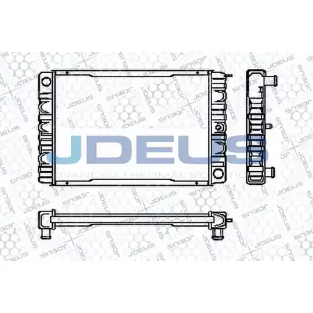 Радиатор охлаждения двигателя JDEUS GA5DQ XGY NA RA0310070 2380569
