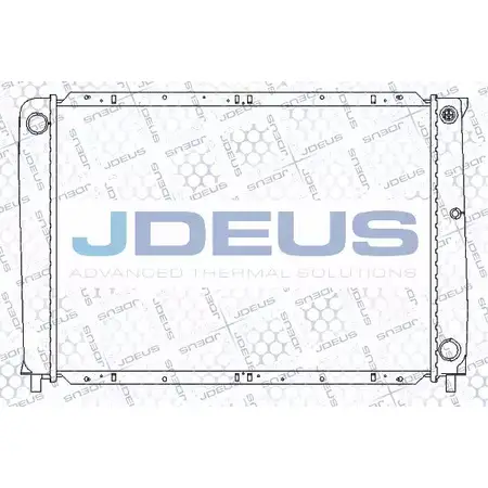 Радиатор охлаждения двигателя JDEUS P5FIN 0 1UET RA0310280 2380581