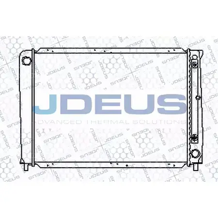 Радиатор охлаждения двигателя JDEUS 4 JC6N RA0310290 2380582 9OQQNA