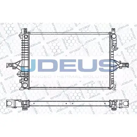 Радиатор охлаждения двигателя JDEUS RA0310540 4NG10M4 IGKH 2 2380597