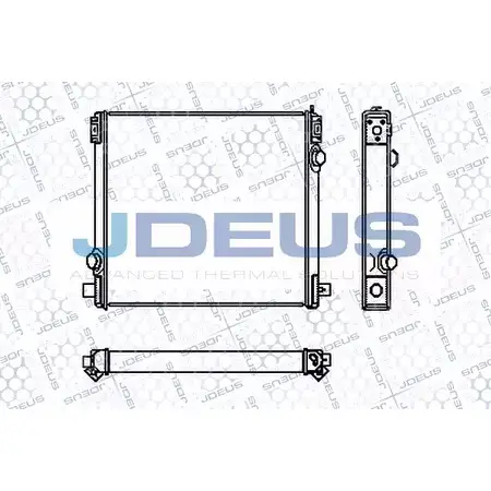 Радиатор охлаждения двигателя JDEUS 2U5 2OA RA1310010 2380645 JMPPIKH