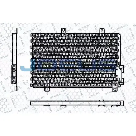 Радиатор кондиционера JDEUS OHDY62 2 RA7000040 2380710 J73AU7V