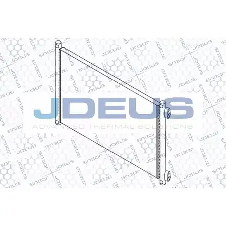 Радиатор кондиционера JDEUS RA7110720 NIF0Q 2380758 IUDG UR1