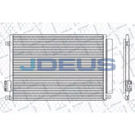 Радиатор кондиционера JDEUS 2380771 9968 546 KAONED RA7111230 изображение 0