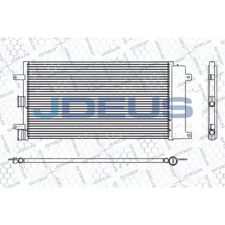Радиатор кондиционера JDEUS 2380773 G1B7J GAJ WVVF RA7111271 изображение 0