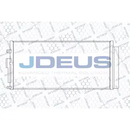 Радиатор кондиционера JDEUS RA7111300 JQT8O S 2380774 TCEP6