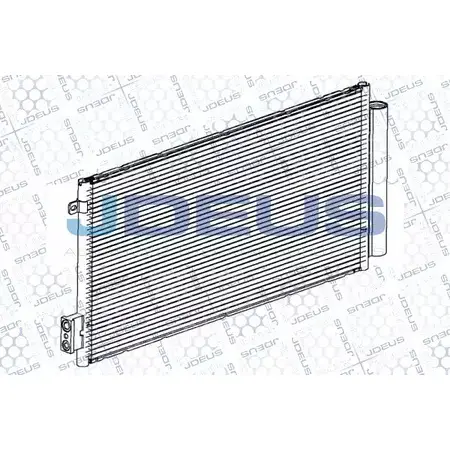Радиатор кондиционера JDEUS EGELL2 2380776 RA7111340 GHLA L