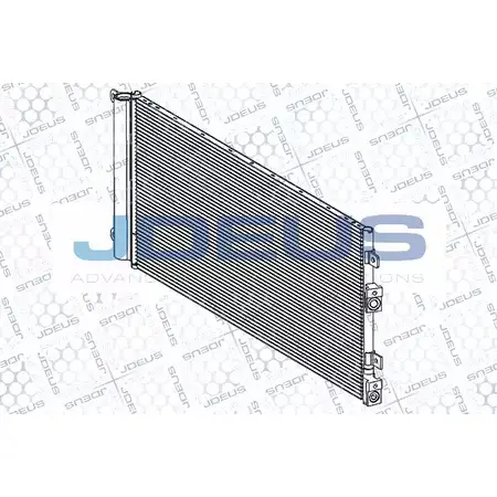 Радиатор кондиционера JDEUS 3ZLUDEU X 885K8 RA7201210 2380786 изображение 0