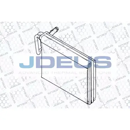 Испаритель кондиционера JDEUS RA9050680 G Y0Z2W 2380935 79F3I
