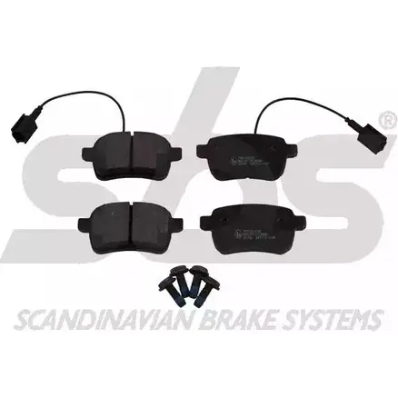Тормозные колодки, дисковые, комплект SBS FGY4MUO 2389316 3 3BX5 1501221032