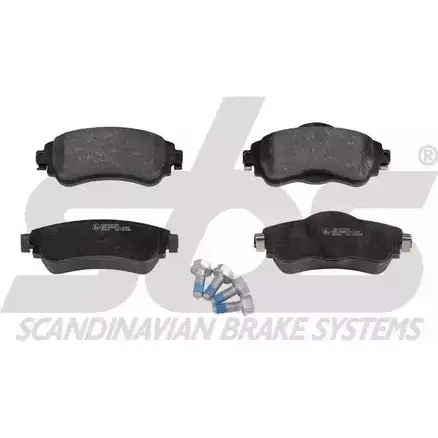 Тормозные колодки, дисковые, комплект SBS 2389481 3MLK4 I HUKR 1501221970