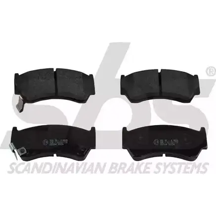 Тормозные колодки, дисковые, комплект SBS 1501222244 ZVO2HP WVA 23004/16 2389531