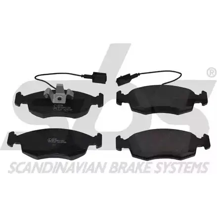 Тормозные колодки, дисковые, комплект SBS 2389648 1501222394 E CNUSNE 10MCJT изображение 0