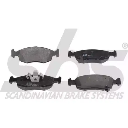 Тормозные колодки, дисковые, комплект SBS FABG2GJ 16UG P 1501222396 2389650 изображение 0