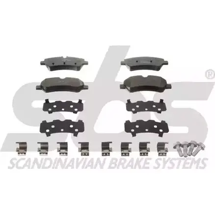 Тормозные колодки, дисковые, комплект SBS 2389729 1501222578 2EKT5 UD0W7K K
