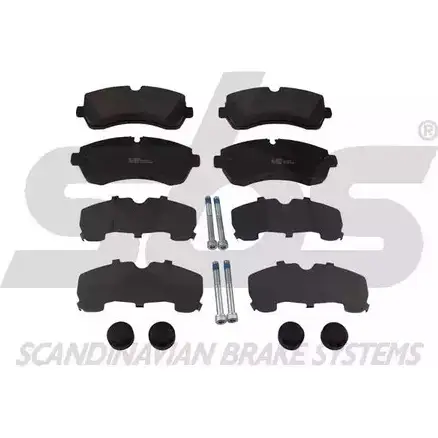 Тормозные колодки, дисковые, комплект SBS 7GEV0C 2389933 1501223364 P4 KPT