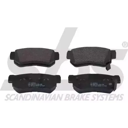 Тормозные колодки, дисковые, комплект SBS 2389953 SFLCM WVA 23543/15,0/15,6 1501223411