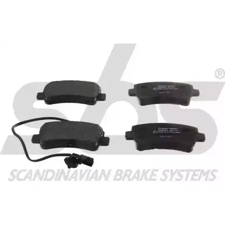 Тормозные колодки, дисковые, комплект SBS PI Z3CEN 1501223648 2390055 BM5LM