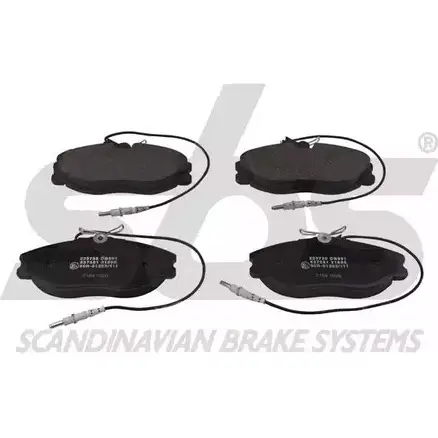 Тормозные колодки, дисковые, комплект SBS GNEOKPZ 2390084 WVA 21674/19 1501223730