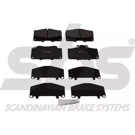 Тормозные колодки, дисковые, комплект SBS WVA 21785 2390304 1501224561 RX8JD