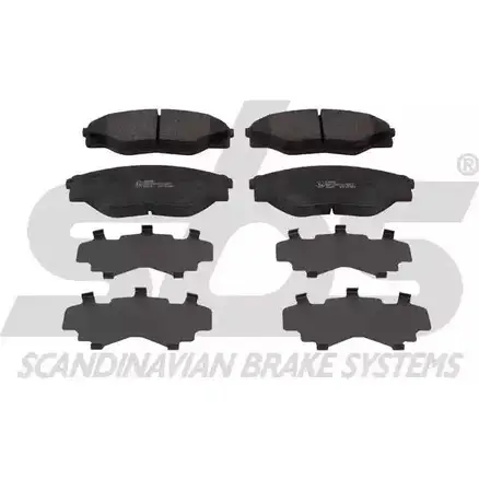 Тормозные колодки, дисковые, комплект SBS 2390339 T07BV33 1501224598 K MVQY изображение 0