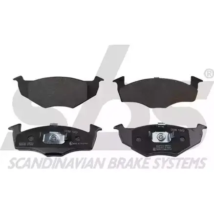 Тормозные колодки, дисковые, комплект SBS WVA 21866/15 06L2GX 2390403 1501224743