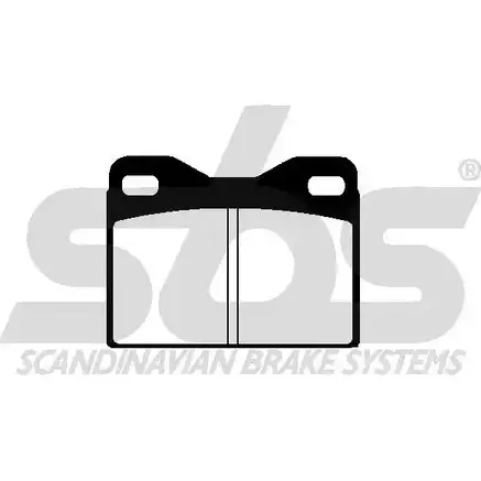 Тормозные колодки, дисковые, комплект SBS SXJ5M WVA 20260/16 1501229925 2390635 изображение 0